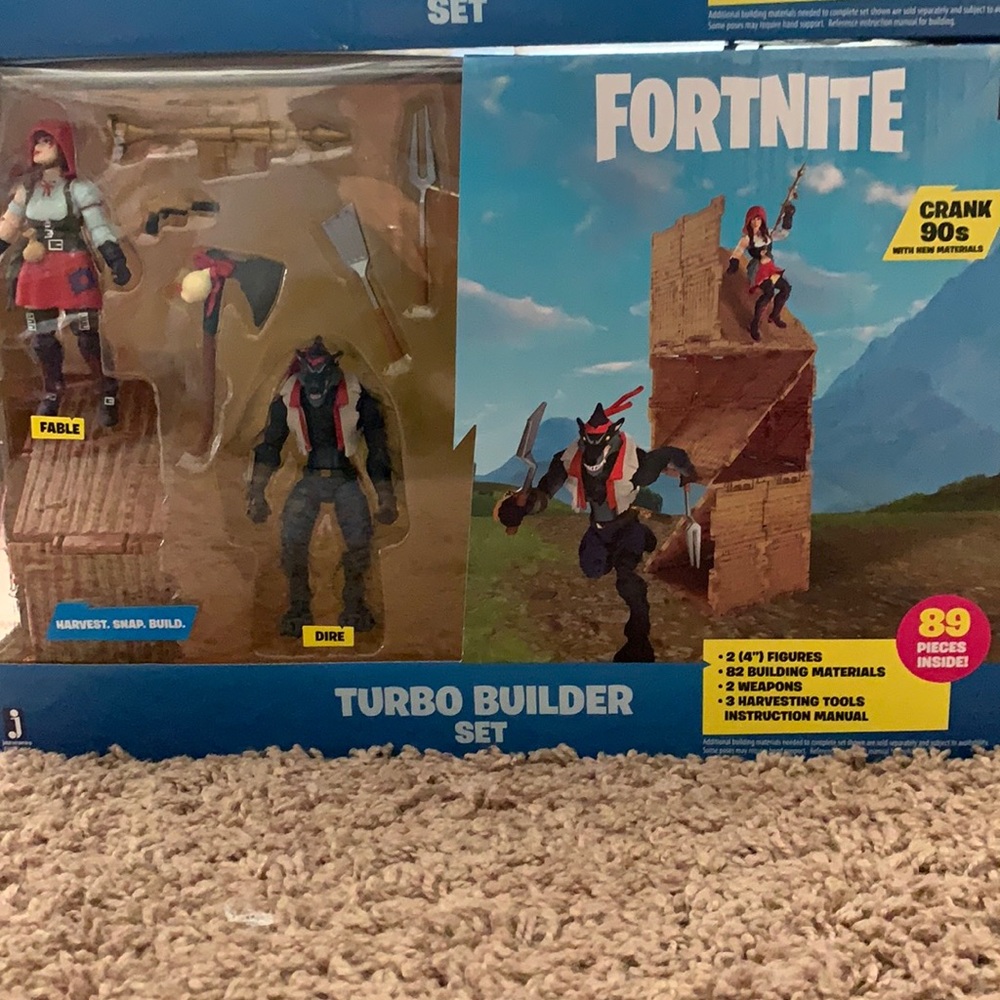 NIB Fortnite Turbo Builder Set - 89 pieces